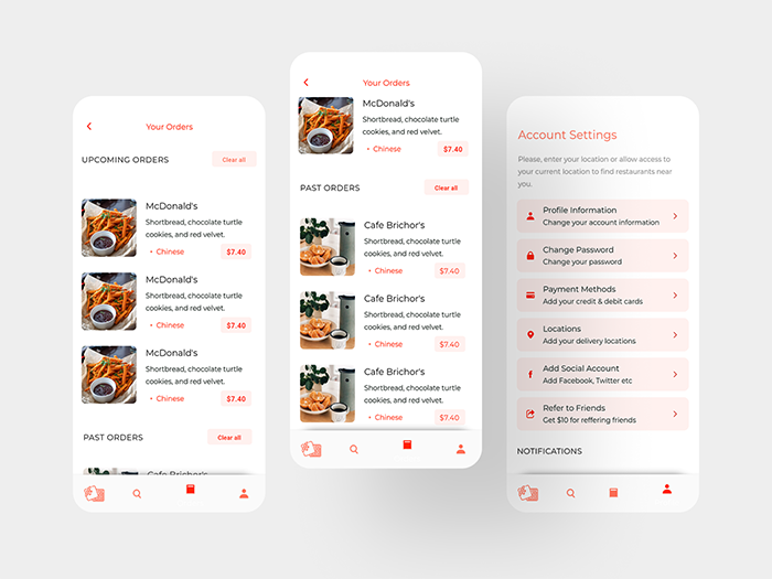 FoodGift - MultiVendor Flutter App UI Template - 5