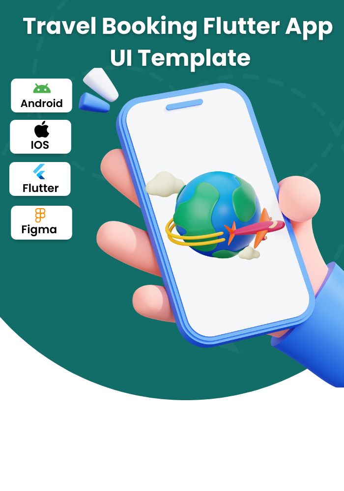 Booking Flutter App UI Template(Figma Included) - 4