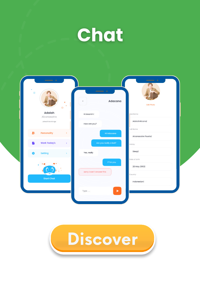 Adacana -  Chatbot Flutter App UI Template(Figma Included) - 7
