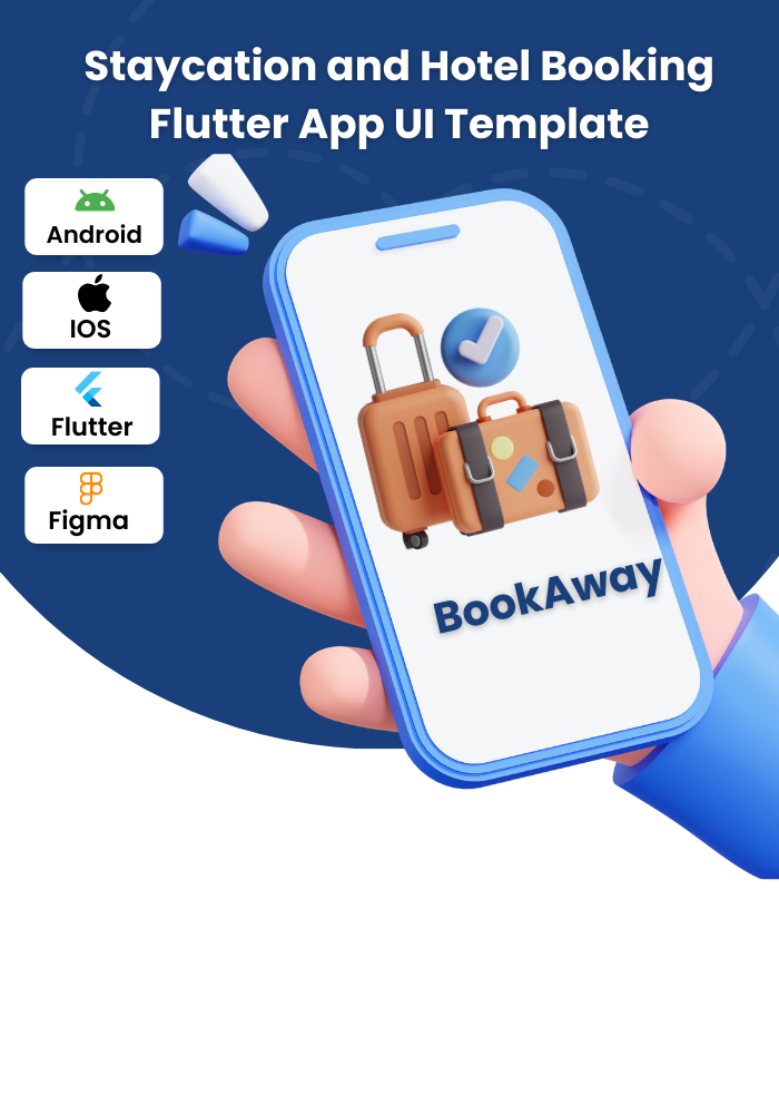 StayGo - Staycation and Hotel Booking Flutter App UI Modelo - 3